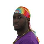 Satin Men Stretchy Cap Hip Hop Design Durag