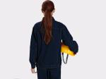 Dark Blue Winter Unisex Work Uniform Coveralls Denim Fabric Wrinkle Resistance