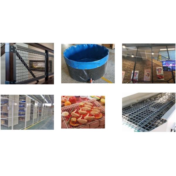 aluminum crimped wire mesh