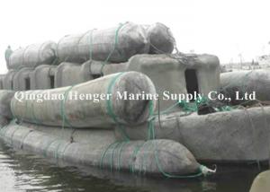 China Natural Rubber Boat Marine Salvage Airbags For Launching And Salvage on sale