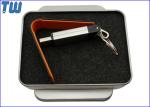 PU Leather 1GB USB Memory Stick Thumb Drive Customized Printing