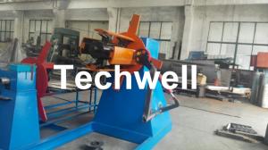 Wholesale Active Uncoiling , Hydraulic To Expand 5, 10, 15 Ton Hydraulic Uncoiler / Decoiler With Coil Width 1500mm from china suppliers