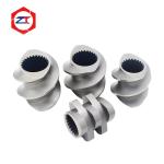 Tube Extruder Machine 92mm OD Extruder Screws And Barrels Metal Color High Self