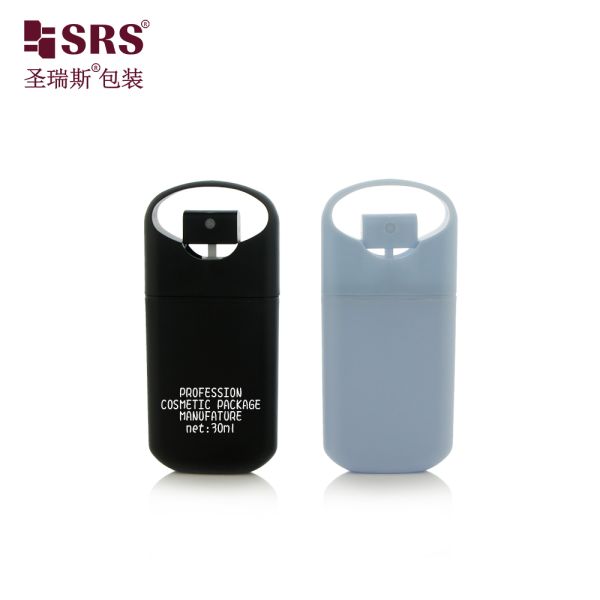 PWU007-C 20ml 30ml Black Blue Grey Custom Color Plastic PP Sprayer With Fine Mist For Hand sanitizer