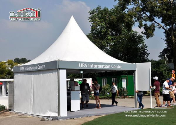 White Color Gazebo Pagoda Aluminum Tent For Outdoor Event Party With PVC