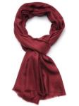 Stripes Cashmere Knit Scarves For Women , Chunky Winter Scarf With Strings