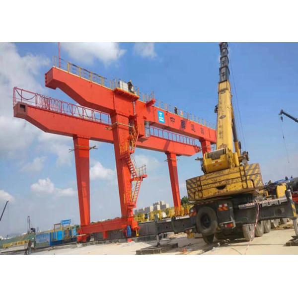 Remote Control Overhead Gantry Crane Lightweight Robust Construction