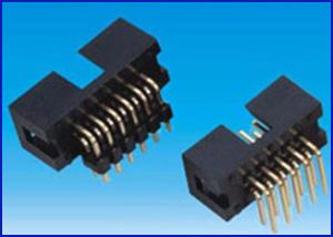 Wholesale 2.54mm Box Header 6P angle Connector from china suppliers