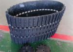 High Running Speed Custom Snowmobile Rubber Track For ATV / SUV