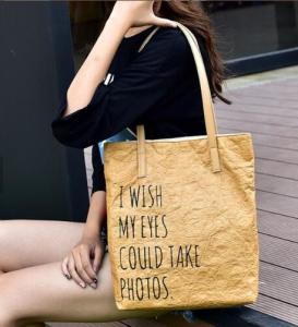 Wholesale Dupont Tyvek PU coated shopping bag PU coated Tyvek bag PU coated tyvek eco bag,Tote Bag Cotton With Logo Printing Tyvek from china suppliers