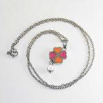 New Fashion Ladies 316L High Quality Charming Pendant Chain Necklace LPN204-2