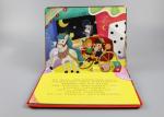 Soft Touching Front Cover Christmas Pop Up Books With Cartoon Kids Character