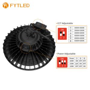 Wholesale Heat Dissipation IK10 Protection 360mm Round LED High Bay Lights In Garage from china suppliers