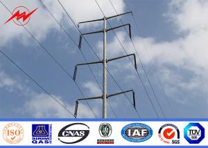 Wholesale Round Tarpered Electric Power Pole 11m 1000dan Steel Power Pole from china suppliers