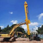 Three Section Telescopic Boom Concrete Pump Excavator Long Reach Boom For CAT