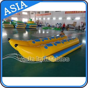 Wholesale Water Sleds Banana Inflatable Boats Heavy Duty For 6 Passengers Water Games from china suppliers