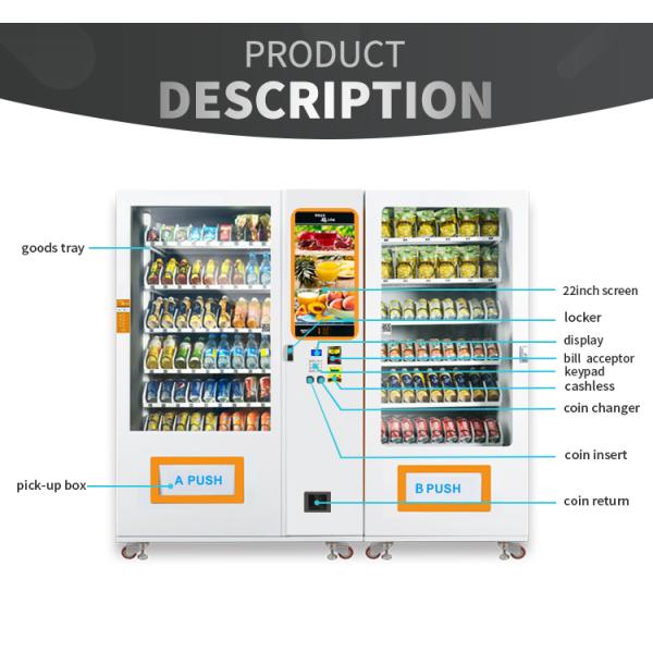 Commercial Conveyor Belt Vending Machine Customized Master Slave Large Capacity