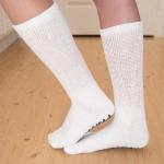 Polyester and Cotton Socks Anti Slip Patient Safety Design