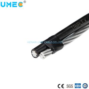 Wholesale XLPE Insulation Duplex Service Drop Cable AAC Phase Conductor / AAAC Neutral Conductor Power Wire 0.6/1kv from china suppliers