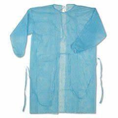 Wholesale SMS Non Woven Disposable Surgeon Gown Protect Body From Dust Bacteria from china suppliers