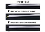 White Disposable Microblading Pen / Durable Permanent Makeup Manual Tattoo Pen