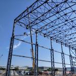 28mm Thickness Decoiling Steel Structure Building Length 1m