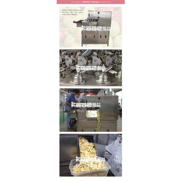 Food Grade Stainless Steel Fruit And Vegetable Processing Peeling Machine