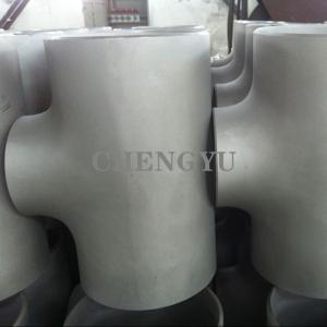 Wholesale 347H Seamless Butt Weld Tube Fittings ASTM B16.9 Reducing Tee Fitting from china suppliers