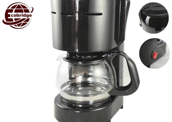 Black PP/Glass 600W/220-240VHousehold Coffee Makers Automatic Coffee Machine