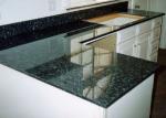 Natural Emerald Pearl Polished Azul granito Blue green Granite 12X12 stone tiles