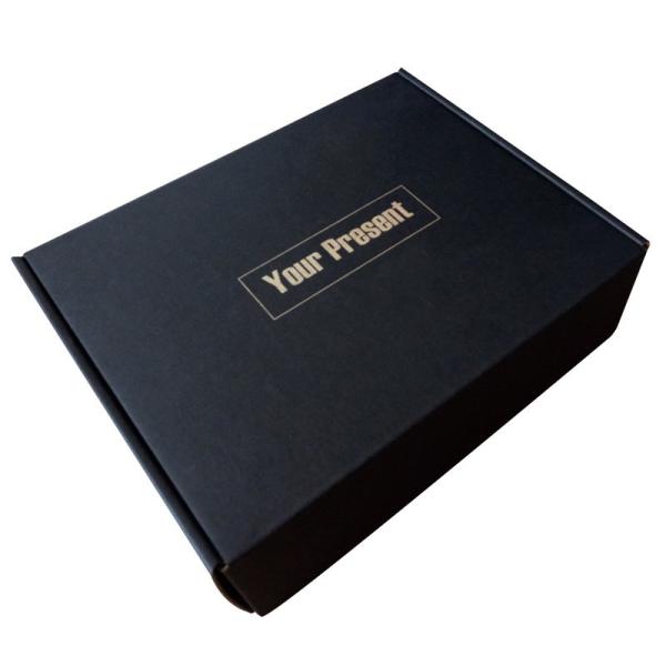 Custom Logo Blue Corrugated Cardboard Mailers Box CMYK Printing