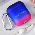 Compatible with AirPods Gradient Colorful Fashion Case Cover Silicone Protective