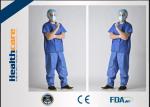 SPP Disposable Scrub Scrubs Anti Blood Short Sleeve Uniforms With Pocket