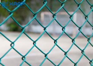 Wholesale Customized Temporary Chain Link Fence Green Color Cost Effective ISO9001 SGS Approval from china suppliers