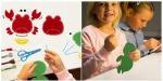 Felt Nonwoven Cloth Sewing with Safe Plastic Niddles for Kids Children Creative