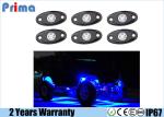 Blue LED Rock Light Kits with 6 pods Lights for Jeep Off Road Truck Car ATV SUV