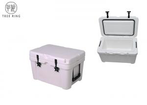 Wholesale 25L Mini Heavy Duty Roto Molded Cooler Box , 7 Day Coolers Camping Ice Cooler Box from china suppliers