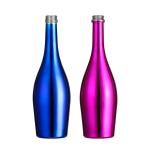750ml Color Bottle of Champagne Customized Clear Green Mini Small Empty Wine
