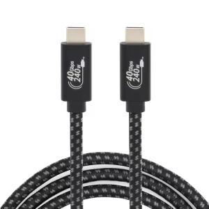 Wholesale 0.5m 1m 2m Type-C To Type-C USB 4.0 Cable For IPHONE 15 Macbook Nintendo from china suppliers