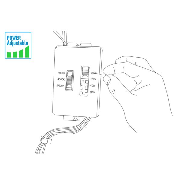 24750lm LED Linear High Bay Lights , 150W Linear High Bay Wall Mounted
