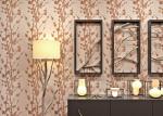 Floral Pattern Luxury Non Woven Wallcovering Modern Lounge Wallpaper