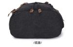 New canvas shoulder bag men and women casual canvas bag tide backpack schoolbag