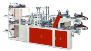 Wholesale Double Layer Rolling Plastic Poly Bag Making Machine DZB Series 40-120 Pcs/Min from china suppliers