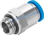 Male Thread Push In Pneumatic Tube Fittings QS-G1/8-4 186095 4052568039141