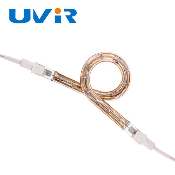 Custom Halogen Ring Infrared Heating Lamp 24V-575V Gold Coated