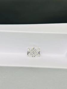 Wholesale Large Size Stone 5.3ct Radiant Shape Lab Created As Grown Untreated CVD Diamond IGI Certified Factory Direct Sale from china suppliers