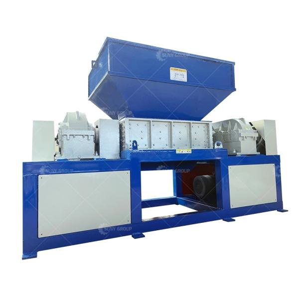 100-1000kg/h Waste Plastic Pipe Wood Pallet Shredder Machine with Multifunctiona