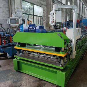 Wholesale Chile 26 Gauge 29 Gauge Painted Steel Zinc-Alum 5V Crimp Residential Metal Roofing Panels Roll Forming Machine from china suppliers