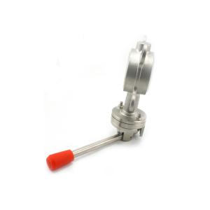 Wholesale 1/2 Inch Dn40 Sanitary Control Valve Pneumatic Butterfly Valve from china suppliers