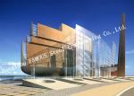 Australia AS Standard Certified Glass Facade Curtain Walls For Commercial